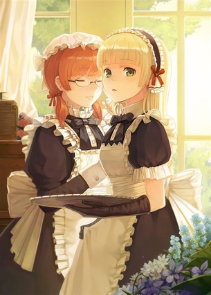 【メイド】みんな大好きメイドさんの二次元エロ画像＆イラスト Part61