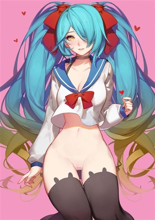 【片目隠れ】厨ニちっくな片目を隠した女の子の二次元エロ画像＆イラスト Part36