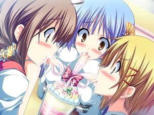 【フェラチオ】お口でご奉仕してくれる女の子の二次元エロ画像＆イラスト Part22