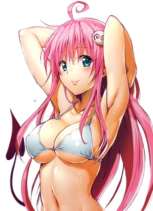 [ToLOVEる][エロ画像]ララの脇(腋)でペ●スを擦ったよ～♪