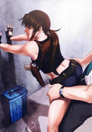 [BLACKLAGOON][エロ画像]レヴィと路地裏で不貞行為をしたよ～♪