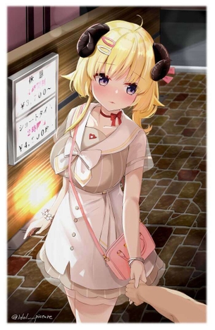 [VTuber][エロ画像]角巻わためをホテルに誘ったよ～♪