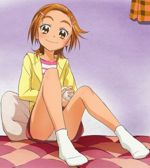 [プリキュア][エロ画像]日向咲が純白ソックスで誘ってきたよ～♪
