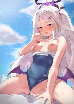 [ブルアカ][エロ画像]騎乗位で空崎ヒナにピストンを繰り返したよ♪