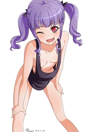 [バンドリ！][エロ画像]宇田川あこのキレイな乳首を狙ったよ～♪