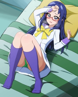 [プリキュア][エロ画像]菱川六花のエッチな靴下にガチで煽られたよ♪