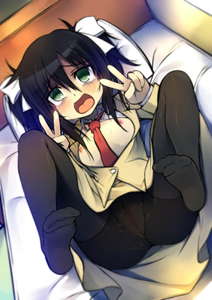 [わたモテ][エロ画像]もこっちのタイツのつま先を味わったよ♪