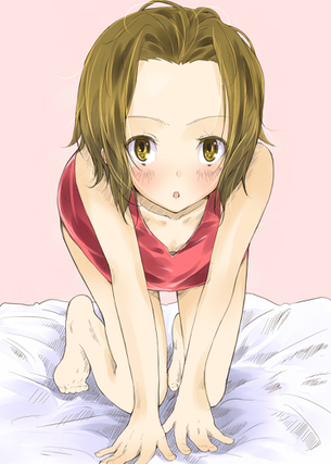 【二次】おでこ可愛い女の子の画像