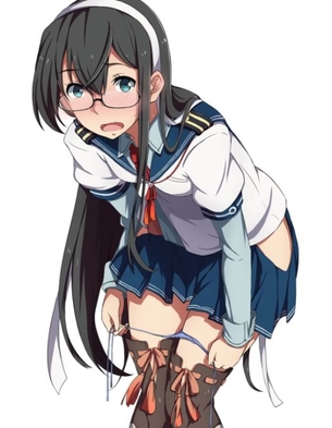 [艦これ][エロ画像]大淀と秘め事を始めたよ～♪