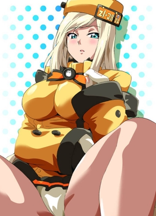[ギルティギア][エロ画像]ミリアの純白パンチラをフェチったよ～♪
