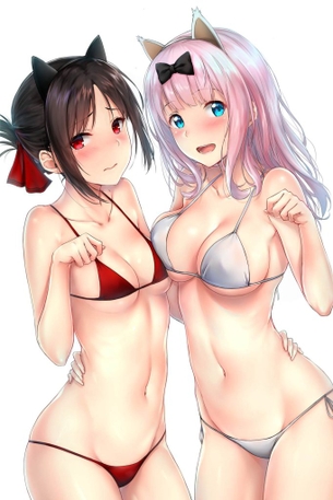 快楽に堕ちそうになってるアヘ顔の藤原千花抜けるエロ画像！【かぐや様は告らせたい】