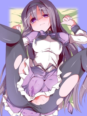 【魔法少女まどか☆マギカ】暁美ほむらの壁紙(PC・スマホ)にできそうな高画質なエロ画像