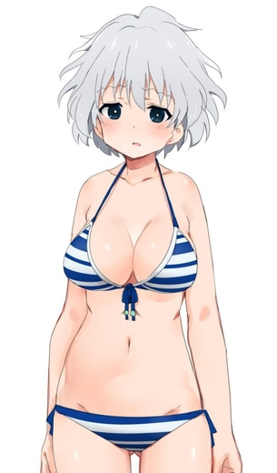 小瀬川白望のオナニー姿を想像するだけでめっちゃ抜けるエロ画像【咲-Saki-】