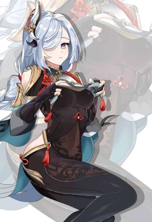 【原神】申鶴のがっつりむしゃぶりつきたいおっぱいエロ画像で即抜き！