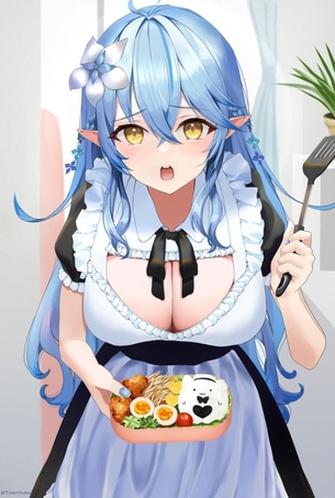 【非・微エロ】水曜日の青髪美少女画像まとめ　その１７１