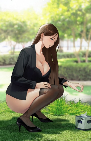 【画像】エロい体した年上人妻の、二次エロ画像まとめ