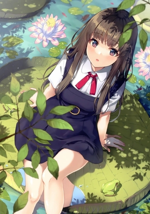 【非・微エロ】月曜日の黒髪美少女画像まとめ　その１６９