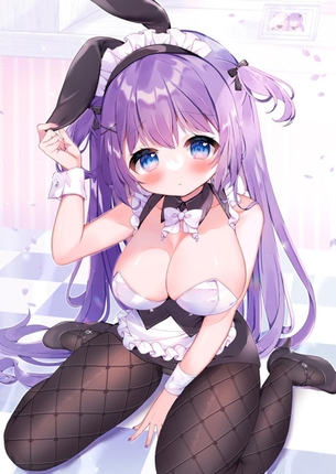 【非・微エロ】日曜日の紫髪美少女画像まとめ　その１６９
