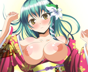着物姿に惚れる二次エロ画像