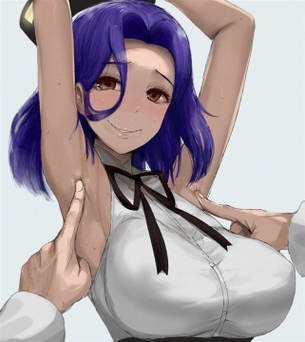 【ワキ】脇フェチのための二次元エロ画像＆イラスト Part47