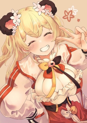 [ホロライブ][エロ画像]桃鈴ねねのオッパイを露骨に揉んだよ～♪