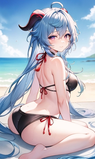 【二次エロ】原神、月海亭の秘書である甘雨ちゃんと秘密の残業がしたくなる画像まとめ！No.30【20枚】