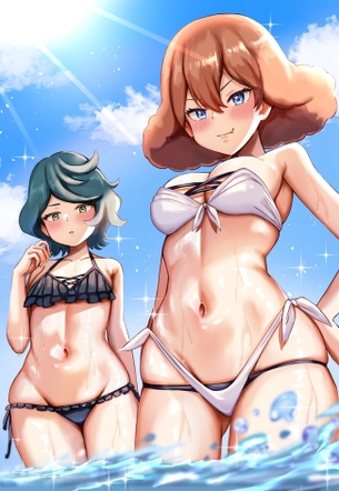 機動戦士ガンダム 水星の魔女【ソフィ・プロネ,ノレア・デュノク】のエロ画像