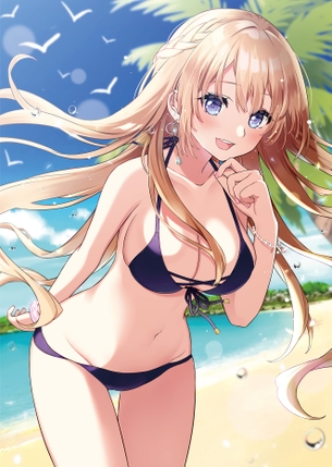 【二次元】水辺に映えるエロ画像 Part.1 50枚