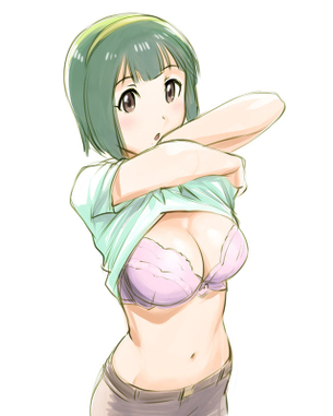 音無小鳥の悩殺必死のセクシーポーズのエロ画像！【アイドルマスター】