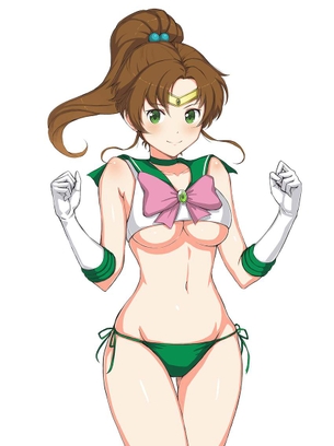 【美少女戦士セーラームーン】ジュピターのオナネタにできる二次エロ画像
