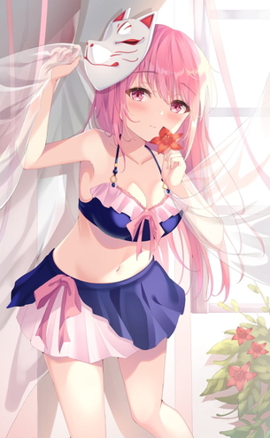 【非・微エロ】火曜日の赤髪・ピンク髪美少女画像まとめ　その１０７