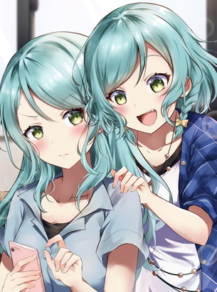 【非・微エロ】水曜日の青髪美少女画像まとめ　その１２９