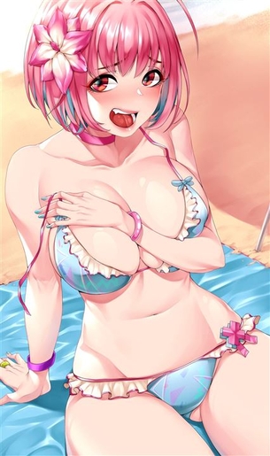【ピンク髪】女の子らしいピンク色の髪色少女の二次元エロ画像＆イラスト Part14