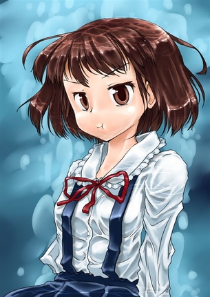 【透け着衣】濡れて体が透けちゃっている女の子の二次元エロ画像＆イラスト Part12