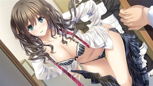 【着替え】着替えてる途中の女の子の二次元エロ画像＆イラスト Part06