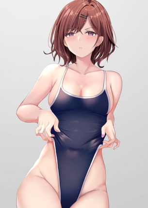 【画像】スク水を着た、エッチすぎる女の子イラストまとめ