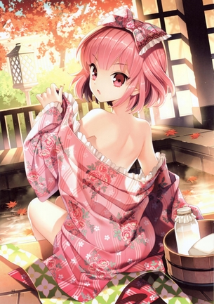 【2次】【割烹着(かっぽうぎ)着物(きもの)】和服(わふく)のエロ画像3