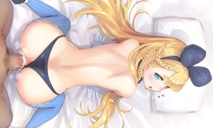 【ビッチ感】金髪美少女とセックスしてる二次エロ画像【50枚】part.18