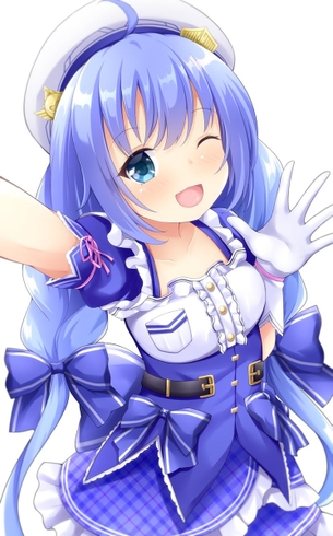 【非・微エロ】水曜日の青髪美少女画像まとめ　その４３