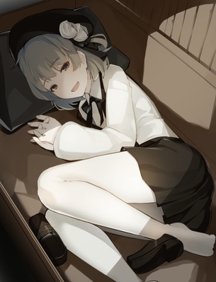 【復帰？】白タイツで可愛い、鳩羽つぐちゃんの二次画像【VTuber】