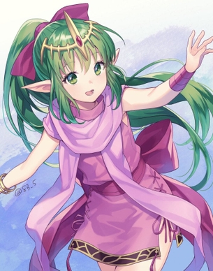 【非・微エロ】木曜日の緑髪美少女画像まとめ　その４３
