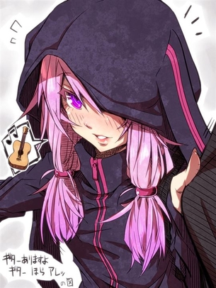 【紫髪】ちょっとミステリアスな紫色の髪の女の子の二次元エロ画像＆イラスト Part09