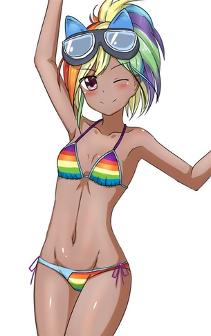 【マイリトルポニー】レインボーダッシュ 二次元エロ画像＆イラスト Part4