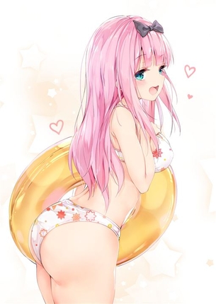 【ピンク髪】女の子らしいピンク色の髪色少女の二次元エロ画像＆イラスト Part25