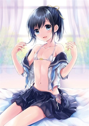 【半脱ぎ】着たままエッチしちゃう女の子の二次元エロ画像＆イラスト Part23