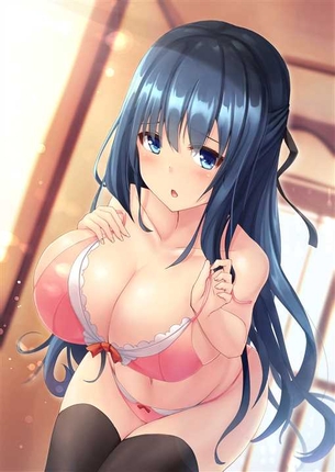 【ニーソ】ぴちぴちのニーソが似合う女の子の二次元エロ画像＆イラスト Part25