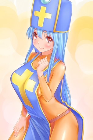 【ドラクエ3】女僧侶さんのボディライン丸分かりな全身タイツ画像