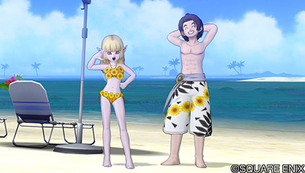 【朗報】ドラクエ10、ドスケベ水着を配布で始まる