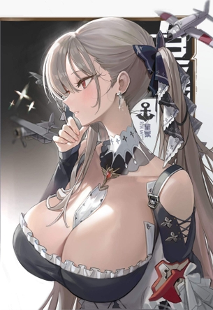 フォーミダブルのおっぱいを好き放題ヤリ放題な二次エロ画像【アズールレーン】