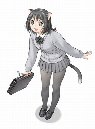 【虹画像】黒タイツ女子校生の画像集 part3